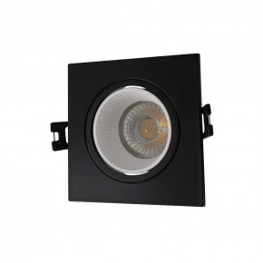 DK3071-BK+WH Встраиваемый светильник, IP 20, 10 Вт, GU5.3, LED, черный/белый, пластик в Каменске-Уральском - kamensk-uralskiy.ok-mebel.com | фото