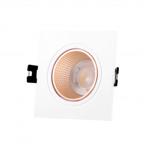 DK3071-WBR Встраиваемый светильник, IP 20, 10 Вт, GU5.3, LED, белый/бронзовый, пластик в Каменске-Уральском - kamensk-uralskiy.ok-mebel.com | фото