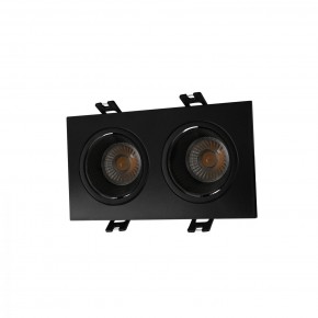 DK3072-BK Встраиваемый светильник, IP 20, 10 Вт, GU5.3, LED, черный/черный, пластик в Каменске-Уральском - kamensk-uralskiy.ok-mebel.com | фото
