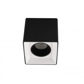 DK3080-BW+BK Светильник накладной IP 20, 10 Вт, GU5.3, LED, черно-белый/черный, пластик в Каменске-Уральском - kamensk-uralskiy.ok-mebel.com | фото