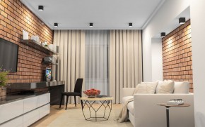 DK3080-BW+BK Светильник накладной IP 20, 10 Вт, GU5.3, LED, черно-белый/черный, пластик в Каменске-Уральском - kamensk-uralskiy.ok-mebel.com | фото 2