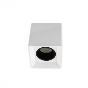 DK3080-WH+BK Светильник накладной IP 20, 10 Вт, GU5.3, LED, белый/черный, пластик в Каменске-Уральском - kamensk-uralskiy.ok-mebel.com | фото