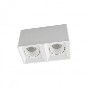 DK3085-WH Светильник накладной IP 20, 10 Вт, GU5.3, LED, белый/белый, пластик в Каменске-Уральском - kamensk-uralskiy.ok-mebel.com | фото