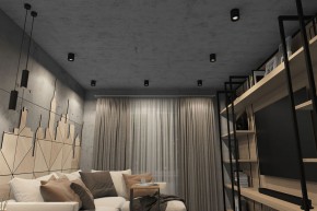 DK3090-BK+CH Светильник накладной IP 20, 10 Вт, GU5.3, LED, черный/хром, пластик в Каменске-Уральском - kamensk-uralskiy.ok-mebel.com | фото 2