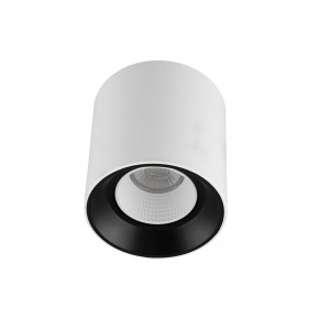 DK3090-WB+WH Светильник накладной IP 20, 10 Вт, GU5.3, LED, бело-черный/белый, пластик в Каменске-Уральском - kamensk-uralskiy.ok-mebel.com | фото