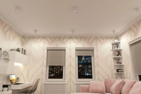 DK3090-WH+CH Светильник накладной IP 20, 10 Вт, GU5.3, LED, белый/хром, пластик в Каменске-Уральском - kamensk-uralskiy.ok-mebel.com | фото 2