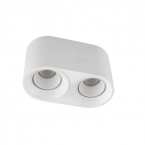 DK3096-WH Светильник накладной IP 20, 10 Вт, GU5.3, LED, белый/белый, пластик в Каменске-Уральском - kamensk-uralskiy.ok-mebel.com | фото