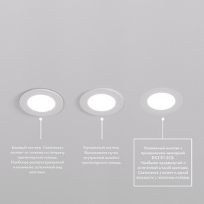 DK3101-WH Встраиваемый влагозащищенный светильник, IP65, до 10 Вт, LED, GU5,3, белый в Каменске-Уральском - kamensk-uralskiy.ok-mebel.com | фото 6