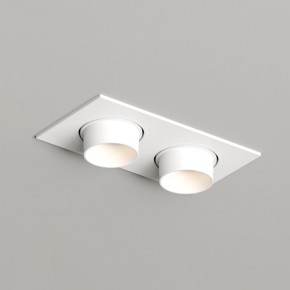 DK3122-WH Встраиваемый светильник, IP20, до 15 Вт, LED, GU5,3, белый, пластик в Каменске-Уральском - kamensk-uralskiy.ok-mebel.com | фото