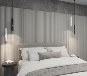 DK4045-WH Подвесной светильник, с декоративным вырезом, IP 20, до 15 Вт, LED, GU10, белый, алюминий в Каменске-Уральском - kamensk-uralskiy.ok-mebel.com | фото 4