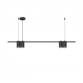 DK4061-BK Подвесной светильник ORBIT, IP20, 4xGU10 LED до 15 Вт, черный матовый, алюминий в Каменске-Уральском - kamensk-uralskiy.ok-mebel.com | фото 3