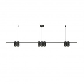 DK4063-BK Подвесной светильник ORBIT, IP20, 7xGU10 LED до 15 Вт, черный матовый, алюминий в Каменске-Уральском - kamensk-uralskiy.ok-mebel.com | фото 3