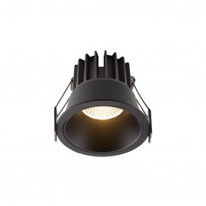 DK4400-BK Встраиваемый светильник, IP 20, 7 Вт, LED 3000, черный, алюминий в Каменске-Уральском - kamensk-uralskiy.ok-mebel.com | фото