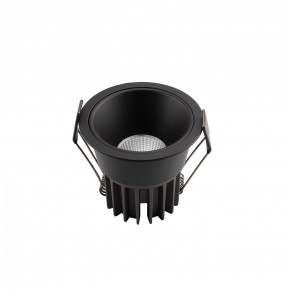 DK4500-BK Встраиваемый светильник, IP 20, 12 Вт, LED 3000, черный, алюминий в Каменске-Уральском - kamensk-uralskiy.ok-mebel.com | фото