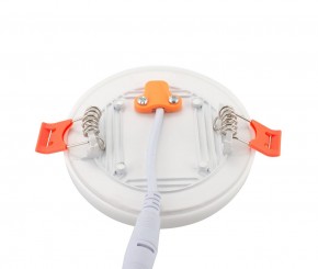 DK4604-WW Встраиваемый светильник, IP 20, 18 Вт, LED 3000, белый, пластик в Каменске-Уральском - kamensk-uralskiy.ok-mebel.com | фото 5