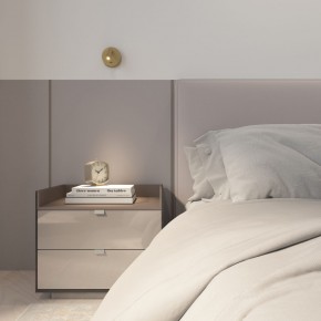 DK5072-SB Бра SHINE WALL со светодиодом, D104*H68, IP20, 3000К, 3W, RA?90, сатинированная латунь, алюминий в Каменске-Уральском - kamensk-uralskiy.ok-mebel.com | фото 9