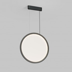 DK6606-BK Подвесной вертикальный светильник Veil со светодиодом H1700 d600 220V 48W 3000-6000K IP20 черный алюминий в Каменске-Уральском - kamensk-uralskiy.ok-mebel.com | фото 3