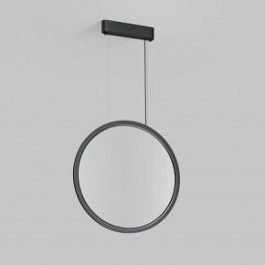 DK6606-BK Подвесной вертикальный светильник Veil со светодиодом H1700 d600 220V 48W 3000-6000K IP20 черный алюминий в Каменске-Уральском - kamensk-uralskiy.ok-mebel.com | фото 4