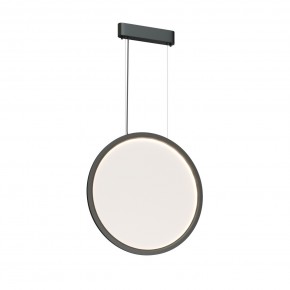 DK6606-BK Подвесной вертикальный светильник Veil со светодиодом H1700 d600 220V 48W 3000-6000K IP20 черный алюминий в Каменске-Уральском - kamensk-uralskiy.ok-mebel.com | фото 5