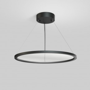DK6616-BK Подвесной горизонтальный светильник Veil со светодиодом H900 d600 220V 48W 3000-6000K IP20 черный алюминий в Каменске-Уральском - kamensk-uralskiy.ok-mebel.com | фото 2