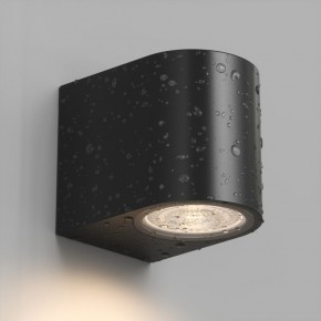 DK9790-BK Настенный уличный светильник NARVIK, IP44, GU10 LED, до 15 Вт, черный, алюминий в Каменске-Уральском - kamensk-uralskiy.ok-mebel.com | фото 3