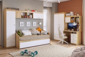 ФОРСАЖ К2 Детский гарнитур (крафт золотой/белый) в Каменске-Уральском - kamensk-uralskiy.ok-mebel.com | фото