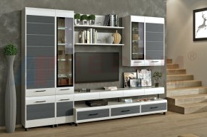 Гостиная Камелия Композиция 1 (Снежный ясень - серый) в Каменске-Уральском - kamensk-uralskiy.ok-mebel.com | фото