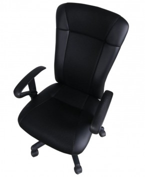 Кресло BRABIX "Optima MG-370" (экокожа/ткань, черное) 531580 в Каменске-Уральском - kamensk-uralskiy.ok-mebel.com | фото 5