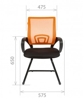 Кресло для оператора CHAIRMAN 696 V (ткань TW-11/сетка TW-01) в Каменске-Уральском - kamensk-uralskiy.ok-mebel.com | фото 5