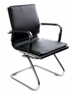 Кресло для посетителя Бюрократ CH-993-Low-V/Black на черный в Каменске-Уральском - kamensk-uralskiy.ok-mebel.com | фото