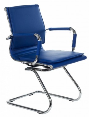 Кресло для посетителя Бюрократ CH-993-Low-V/blue синий в Каменске-Уральском - kamensk-uralskiy.ok-mebel.com | фото