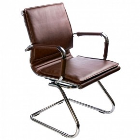 Кресло для посетителя Бюрократ CH-993-Low-V/Brown коричневый в Каменске-Уральском - kamensk-uralskiy.ok-mebel.com | фото