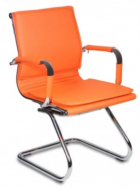 Кресло для посетителя Бюрократ CH-993-Low-V/orange оранжевый в Каменске-Уральском - kamensk-uralskiy.ok-mebel.com | фото