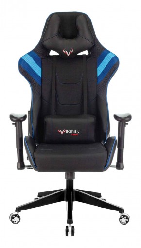 Кресло игровое Бюрократ VIKING 4 AERO BLUE черный/синий в Каменске-Уральском - kamensk-uralskiy.ok-mebel.com | фото 3