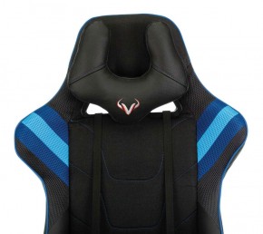 Кресло игровое Бюрократ VIKING 4 AERO BLUE черный/синий в Каменске-Уральском - kamensk-uralskiy.ok-mebel.com | фото 6