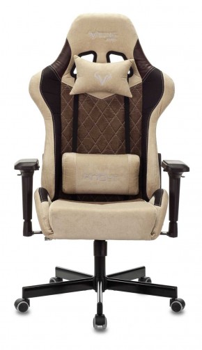 Кресло игровое Бюрократ VIKING 7 KNIGHT BR FABRIC коричневый/бежевый в Каменске-Уральском - kamensk-uralskiy.ok-mebel.com | фото 3