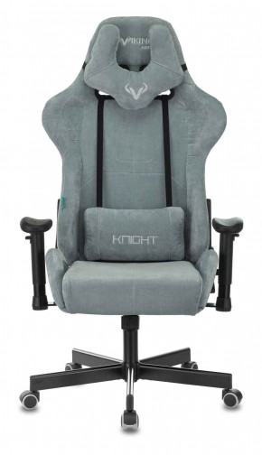 Кресло игровое Бюрократ VIKING KNIGHT LT28 FABRIC серо-голубой в Каменске-Уральском - kamensk-uralskiy.ok-mebel.com | фото 3