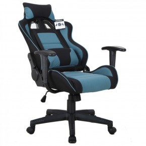 Кресло компьютерное BRABIX "GT Racer GM-100" (черное/голубое) 531818 в Каменске-Уральском - kamensk-uralskiy.ok-mebel.com | фото 4