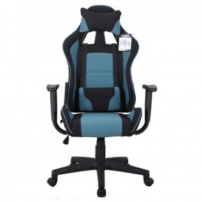 Кресло компьютерное BRABIX "GT Racer GM-100" (черное/голубое) 531818 в Каменске-Уральском - kamensk-uralskiy.ok-mebel.com | фото 6