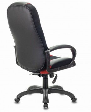 Кресло компьютерное BRABIX PREMIUM "Rapid GM-102" (экокожа/ткань, черное/красное) 532107 в Каменске-Уральском - kamensk-uralskiy.ok-mebel.com | фото 4