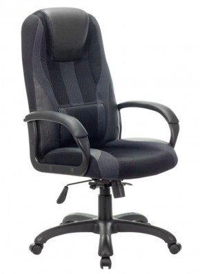 Кресло компьютерное BRABIX PREMIUM "Rapid GM-102" (экокожа/ткань, черное/серое) 532105 в Каменске-Уральском - kamensk-uralskiy.ok-mebel.com | фото
