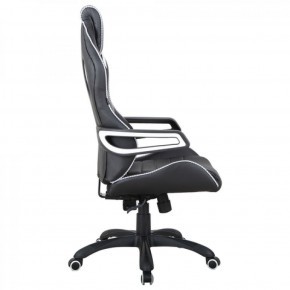 Кресло компьютерное BRABIX Techno Pro GM-003 (экокожа черное/серое, вставки серые) 531814 в Каменске-Уральском - kamensk-uralskiy.ok-mebel.com | фото 3