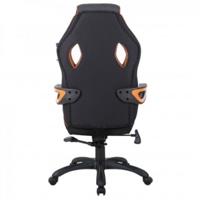 Кресло компьютерное BRABIX Techno Pro GM-003 (ткань черное/серое, вставки оранжевые) 531813 в Каменске-Уральском - kamensk-uralskiy.ok-mebel.com | фото 5
