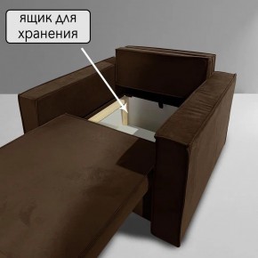 Кресло-кровать Принц КК1-ВК (велюр коричневый) в Каменске-Уральском - kamensk-uralskiy.ok-mebel.com | фото 6