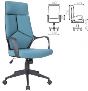 Кресло офисное BRABIX PREMIUM "Prime EX-515" (ткань, голубое) 531568 в Каменске-Уральском - kamensk-uralskiy.ok-mebel.com | фото 3