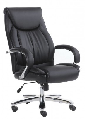Кресло офисное BRABIX "Advance EX-575" (хром/экокожа/черное) 531825 в Каменске-Уральском - kamensk-uralskiy.ok-mebel.com | фото 1