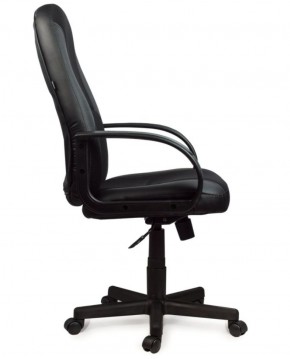 Кресло офисное BRABIX "City EX-512" (кожзам черный, ткань черная) 531407 в Каменске-Уральском - kamensk-uralskiy.ok-mebel.com | фото 3