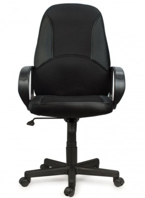 Кресло офисное BRABIX "City EX-512" (кожзам черный, ткань черная) 531407 в Каменске-Уральском - kamensk-uralskiy.ok-mebel.com | фото 4