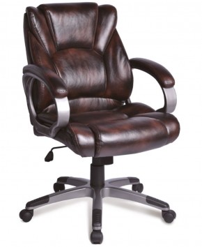 Кресло офисное BRABIX "Eldorado EX-504" (коричневое) 530875 в Каменске-Уральском - kamensk-uralskiy.ok-mebel.com | фото