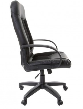 Кресло офисное BRABIX "Strike EX-525" (экокожа черная, ткань черная) 531381 в Каменске-Уральском - kamensk-uralskiy.ok-mebel.com | фото 3